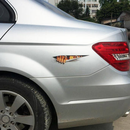 3D Characteristic Digital Simulation Car Paper Sticker, Exaggerated Effection1, Exaggerated Effection 2, Exaggerated Effection 3, Exaggerated Effection 4, Exaggerated Effection 5, Exaggerated Effection 6, Exaggerated Effection 7, Exaggerated Effection ...