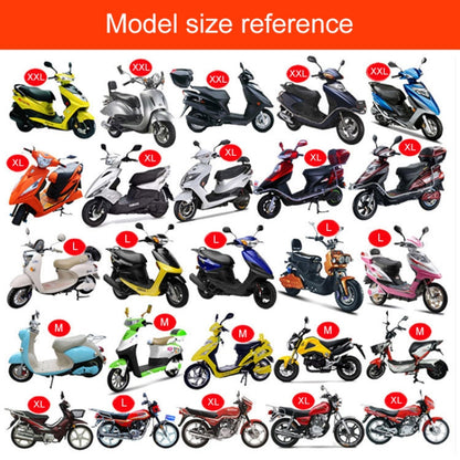 Waterproof Motorcycle Sun Protection Heat Insulation Seat Cover Prevent Bask In Seat Scooter Cushion Protect, Size: XXL, Length: 86- 92cm; Width: 40-56cm, Size: XXL (Black Red), Size: XXL (Black Blue), Size: XXL (Blue), Size: XXL (Black)