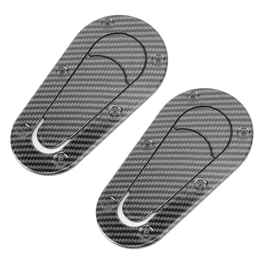 2 PCS Car Imitation Engine Lock Body Decorative Sticker, Lock Body Sticker