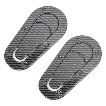2 PCS Car Imitation Engine Lock Body Decorative Sticker, Lock Body Sticker