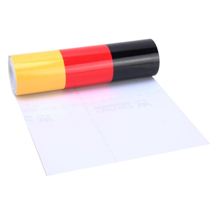 2m German Flag Car Plastic Wrap Sticker Decal Film, Germany Natianality Flag/2m