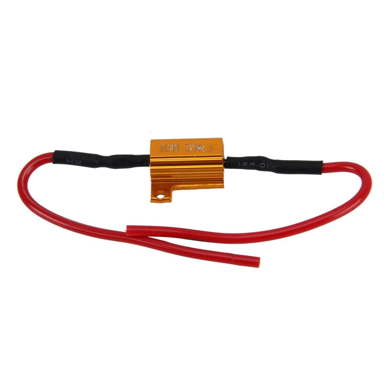 2 PCS Car Canbus Error Canceller Decoder Load Resistor LED 10W 39 Ohm No Blinking Decoder, 10W 39 Ohm