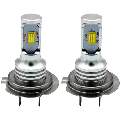 2 PCS H7 72W 1000LM 6000-6500K Super Bright White Light Car Fog LED Bulbs, DC 12-24V, H7