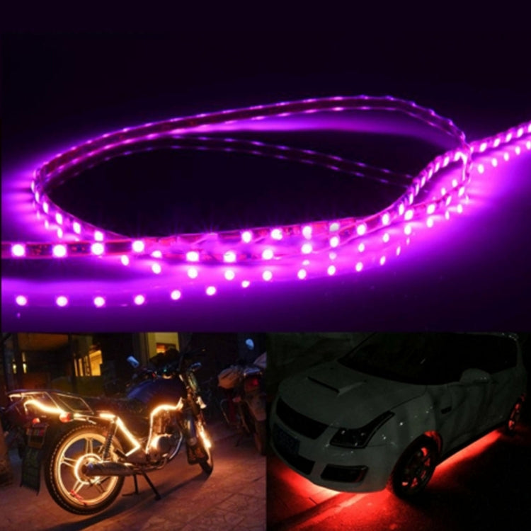 5 PCS 45 LED 3528 SMD Waterproof Flexible Car Strip Light for Car Decoration, DC 12V, Length: 90cm, 90cm+blue, 90cm+red, 90cm+white, 90cm+yellow, 90cm+pink, 90cm+green, 90cm+ice blue