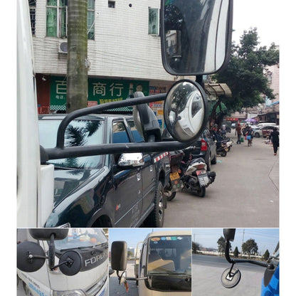 Car Rear Seat View Mirror Baby Child Safety Auxiliary Rear View Mirror with 3cm Clip, With 3cm Clip