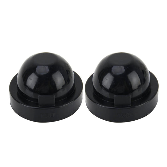 2 PCS K90 Universal Car LED Headlight HID Xenon Lamp Silicone Dust Cover Seal Caps Car Dust Cover Waterproof Dustproof Sealing Headlamp Cover for Car Retrofit, Inner Diameter: 9cm, Inner Diameter: 9cm