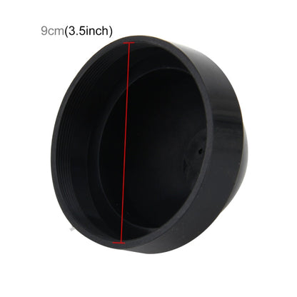 2 PCS K90 Universal Car LED Headlight HID Xenon Lamp Silicone Dust Cover Seal Caps Car Dust Cover Waterproof Dustproof Sealing Headlamp Cover for Car Retrofit, Inner Diameter: 9cm, Inner Diameter: 9cm