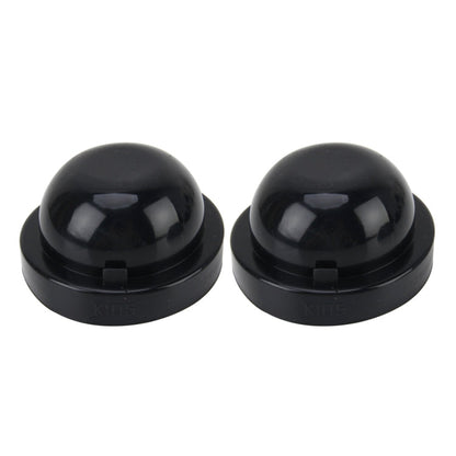2 PCS K105 Universal Car LED Headlight HID Xenon Lamp Silicone Dust Cover Seal Caps Car Dust Cover Waterproof Dustproof Sealing Headlamp Cover for Car Retrofit, Inner Diameter: 10.5cm, Inner Diameter: 10.5cm