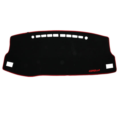 Left-hand Drive Car Light Instrument Panel Sunscreen Dashboard Mats Cover for Toyota New Corolla (2014-2018)，Please Note Model and Year, For Toyota