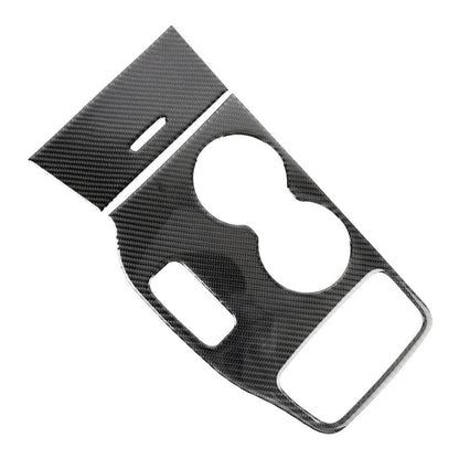 2 PCS Car Water Cup Panel Carbon Fiber Decorative Sticker for Jeep Grand Cherokee 2014-2015, Water Cup (2014-2015)