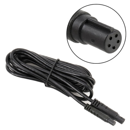 3m Universal Car 5P Reversing Camera Extension Cord Rearview Mirror Vehicle Traveling Data Recorder Video Conversion without Plug, 3m