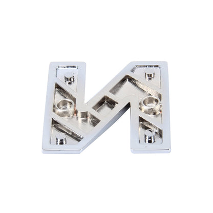 Car Vehicle Badge Emblem 3D English Letter Self-adhesive Sticker Decal, Size: 4.5*4.5*0.5cm, N, D