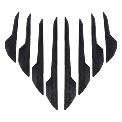 8 PCS Car Vehicle Door Side Guard Anti Crash Strip Exterior Avoid Bumps Collsion Impact Protector Sticker, Door Side Guard