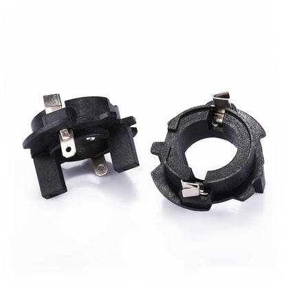 1 Pair H7 Xenon HID Headlight Bulb Base Retainer Holder Adapter for Volkswagen/Jetta/Golf 5/Tiguan/Scirocco, TK-009