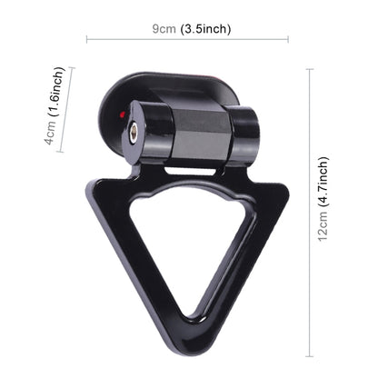 Car Truck Bumper Triangle Tow Hook Adhesive Decal Sticker Exterior Decoration