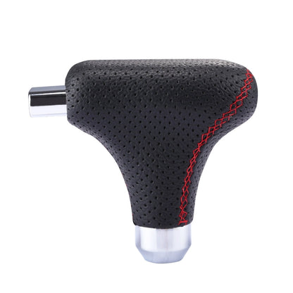 Universal Vehicle Car Black Leather Shifter Cover Manual Automatic Gear Shift Knob, Black Leather Shifter Cover