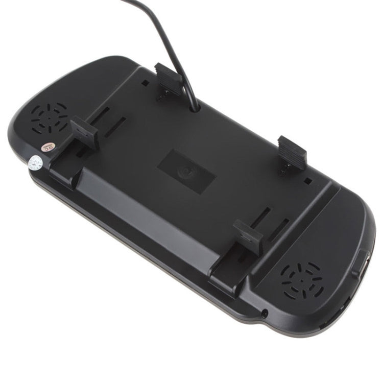 PZ-710 7.0 inch TFT LCD Car Rearview Mirror Monitor with Remote Control, Support Bluetooth / MP5 Player, PZ-710