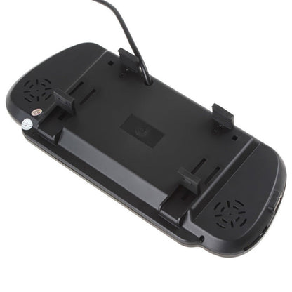 PZ-710 7.0 inch TFT LCD Car Rearview Mirror Monitor with Remote Control, Support Bluetooth / MP5 Player, PZ-710