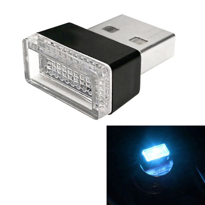 Universal PC Car USB LED Atmosphere Lights Emergency Lighting Decorative Lamp, Red Light, Yellow Light, Ice Blue, Blue Light, Pink Light, Green Light