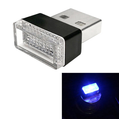 Universal PC Car USB LED Atmosphere Lights Emergency Lighting Decorative Lamp, Red Light, Yellow Light, Ice Blue, Blue Light, Pink Light, Green Light
