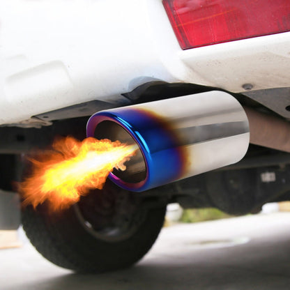 Car Styling Stainless Steel Exhaust Tail Muffler Tip Pipe for VW Volkswagen 1.6T Swept Volume, 1.6T