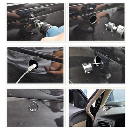Car Buzzer Reverse Backup Radar System - Premium Quality 4 Parking Sensors Car Reverse Backup Radar System with LCD Display