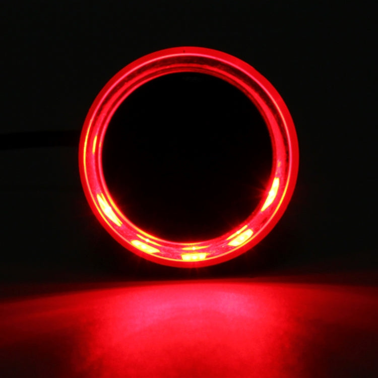 Pair Motorcycle Turn Signal Light Grip Bar Plug Strobe Side Marker End LED Handlebar Lamp, Red Light, Turn Double Light