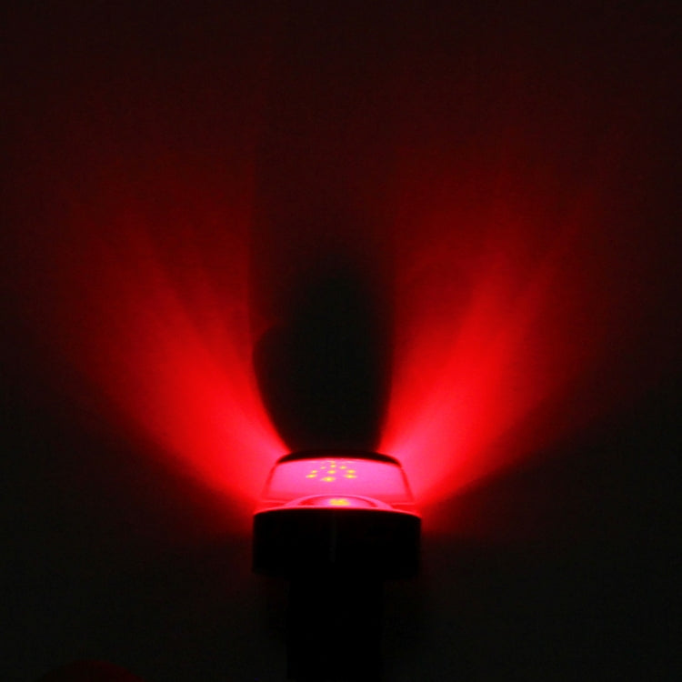 Pair Motorcycle Turn Signal Light Grip Bar Plug Strobe Side Marker End LED Handlebar Lamp, Red Light, Turn Double Light
