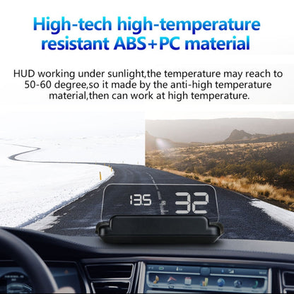 T900 Car GPS HUD Virtual HD Reflection Board Head-up Display, Speed & Driving Distance / Time Display, Over Speed & Voltage & Low Voltage Alarm, Fatigue Driving, T900  White, T900  Green + White, T900 Blue + White