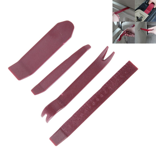 4PCS Car Door Clip Panel Audio Video Dashboard Dismantle Kits Installer Pry Tool, 4 PCS