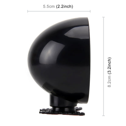 3R-044 Auxiliary Rear View Mirror Car Adjustable Blind Spot Mirror Wide Angle Auxiliary Rear View Side Mirror, 3R-044 (Black), 3R-044 (Silver), 3R-044 (White)