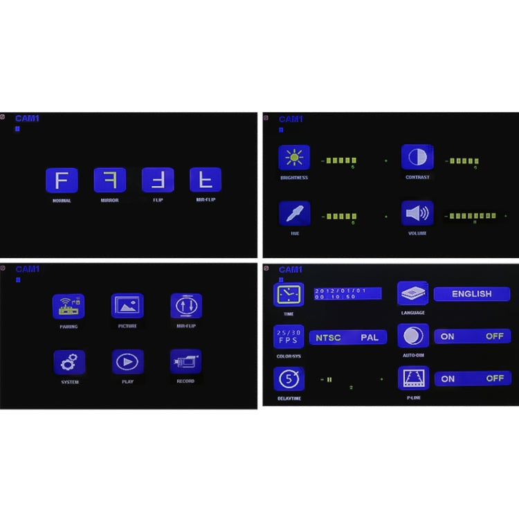 PZ607W-2 7.0 inch Wireless Analog Signal Transmitter, PZ607-W-D2