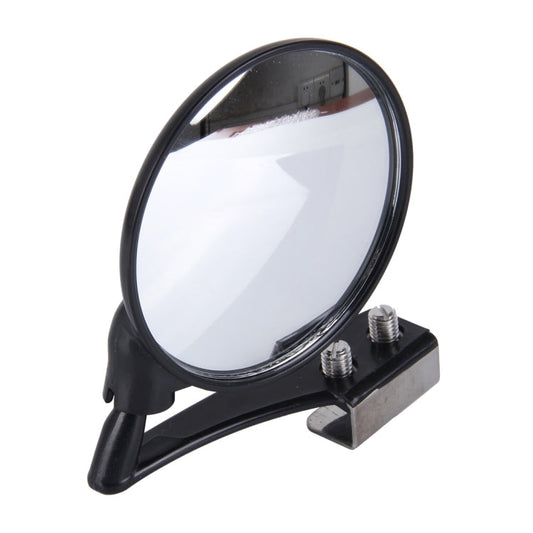 Vehicle Front Blind Area Wide-angle Adjustable Left Side Observation Mirror, Black Left Side