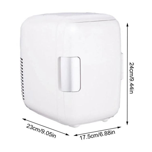 Vehicle Auto Portable Mini Cooler and Warmer 4L Refrigerator for Car, Voltage: DC 12V, Mini 4L White, Mini 4L Pink