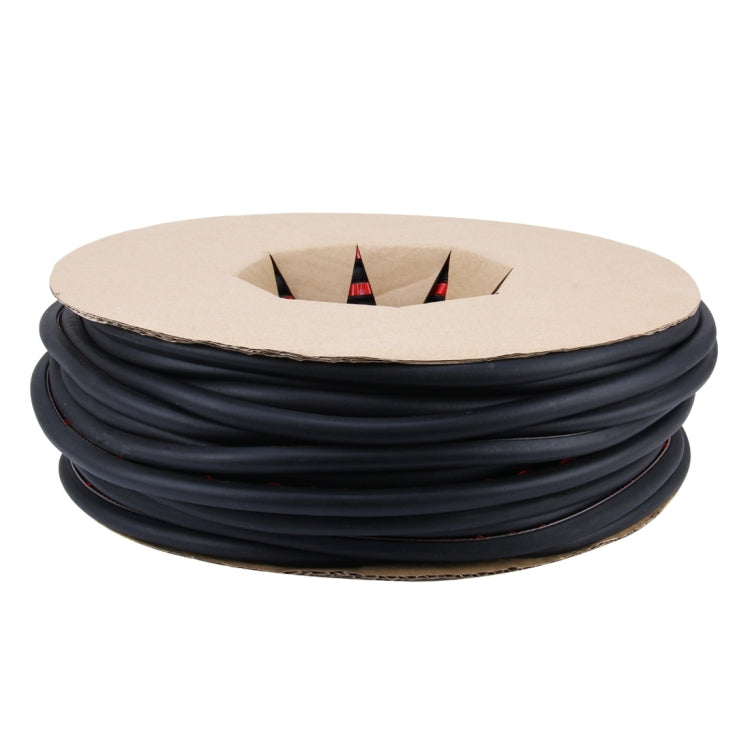 Big D-shaped Car Noise Reduction Sealing Strip with Sticker, Length: 100m, Length: 100m Big D-shaped