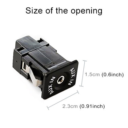 AUX Adapter Switch Plug + Wiring Hardness for Volkswagen Audi MFD2 RNS2 / Ford, Cable Length: 1.5m, For  Volkswagen / Audi / Ford