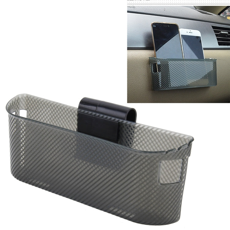 3R Car Auto Silicone Carrying Organizer Storage Vent Hanger Box Sticker Bag for Phone Coin Key and Other Small Items(Big Size), Big Size