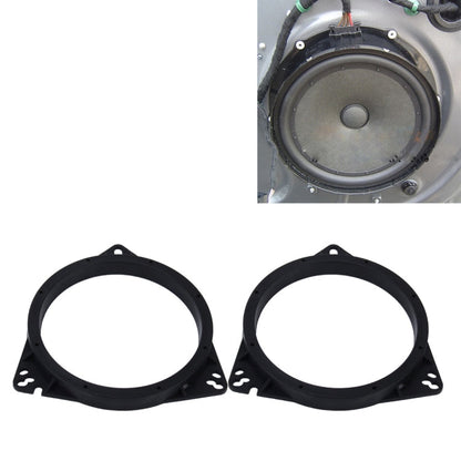 2 PCS Car Auto ABS  Loudspeaker Base Protection Cover Holder Mat for Nissan and Toyota, For Nissan and Toyota