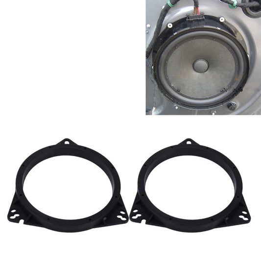 2 PCS Car Auto ABS  Loudspeaker Base Protection Cover Holder Mat for Nissan and Toyota, For Nissan and Toyota