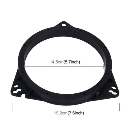 2 PCS Car Auto ABS  Loudspeaker Base Protection Cover Holder Mat for Nissan and Toyota, For Nissan and Toyota
