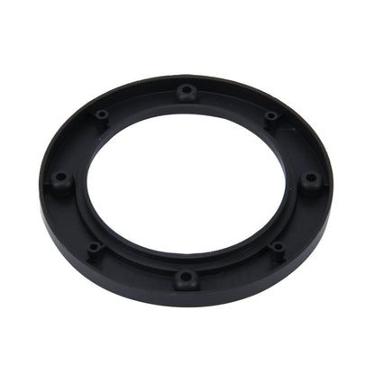 2 PCS 4 inch Car Auto ABS Loudspeaker Base Protection Hollow Cover Holder Mat, Inner Diameter: 10cm, 10cm