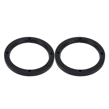 2 PCS 6.5 inch Car Auto ABS Loudspeaker Base Protection Hollow Cover Holder Mat, Inner Diameter: 14.5cm, 14.5cm