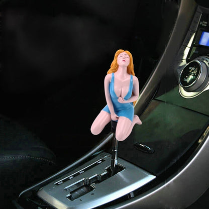 Universal Sexy Beauty Shape ABS Manual or Automatic Gear Shift Knob  with Three Rubber Covers Fit for All Car, Sexy Beauty Shape 4, Sexy Beauty Shape 1, Sexy Beauty Shape 3