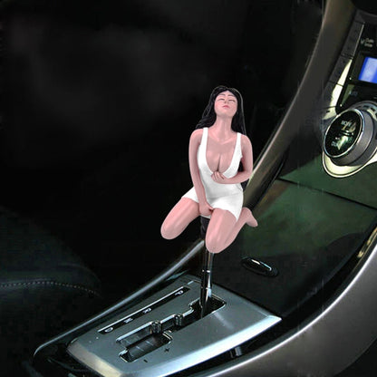 Universal Sexy Beauty Shape ABS Manual or Automatic Gear Shift Knob  with Three Rubber Covers Fit for All Car, Sexy Beauty Shape 4, Sexy Beauty Shape 1, Sexy Beauty Shape 3