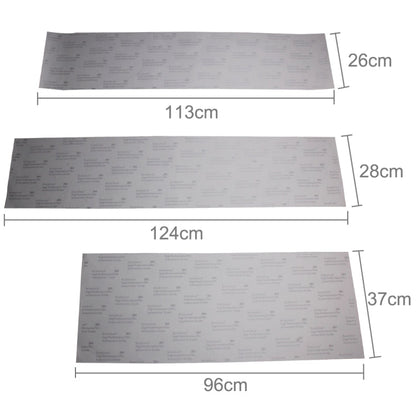 3 PCS SUV Body Decorative Strip Brand Car Streamline Shining Sticker For Honda CRV Nissarl X-Trail/Qashqai/Murano series, Strip Brand Car Streamline Shining Sticker