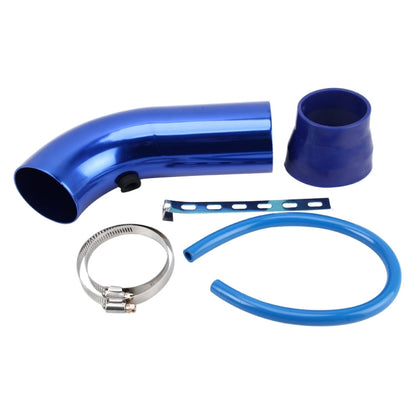 Universal  Air Intake Pipe Super Power Flow Air Intakes Short Cold Racing Aluminium Air Intake Pipe Hose with Cone Filter Kit System