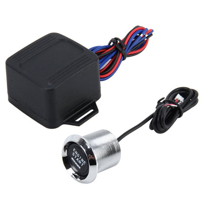 One-button Start Starter Switch with Illumination Engine Start Pivot Illumination Starter with Lighting, With Blue Lighting, With Red Lighting