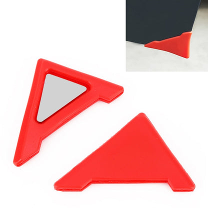 Universal Car Body Silicone Anti-collision Sticker Door corner Protector, Black, Blue, Red, White