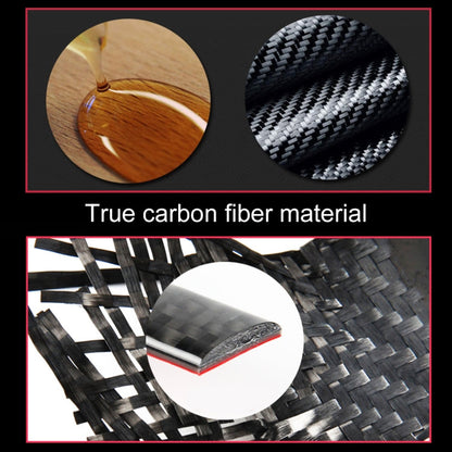Car Carbon Fiber Key Panel Decorative Sticker for Audi A4L / A5 / Q5 2009-2016, Key Panel