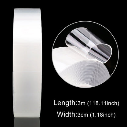 Acrylic Rubber Kitchen and Bathroom Waterproof Moisture-proof Tape Mildew Proof Stickers Size: 3cm x 3m, Thickness: 0.5mm, 3cm x 3m